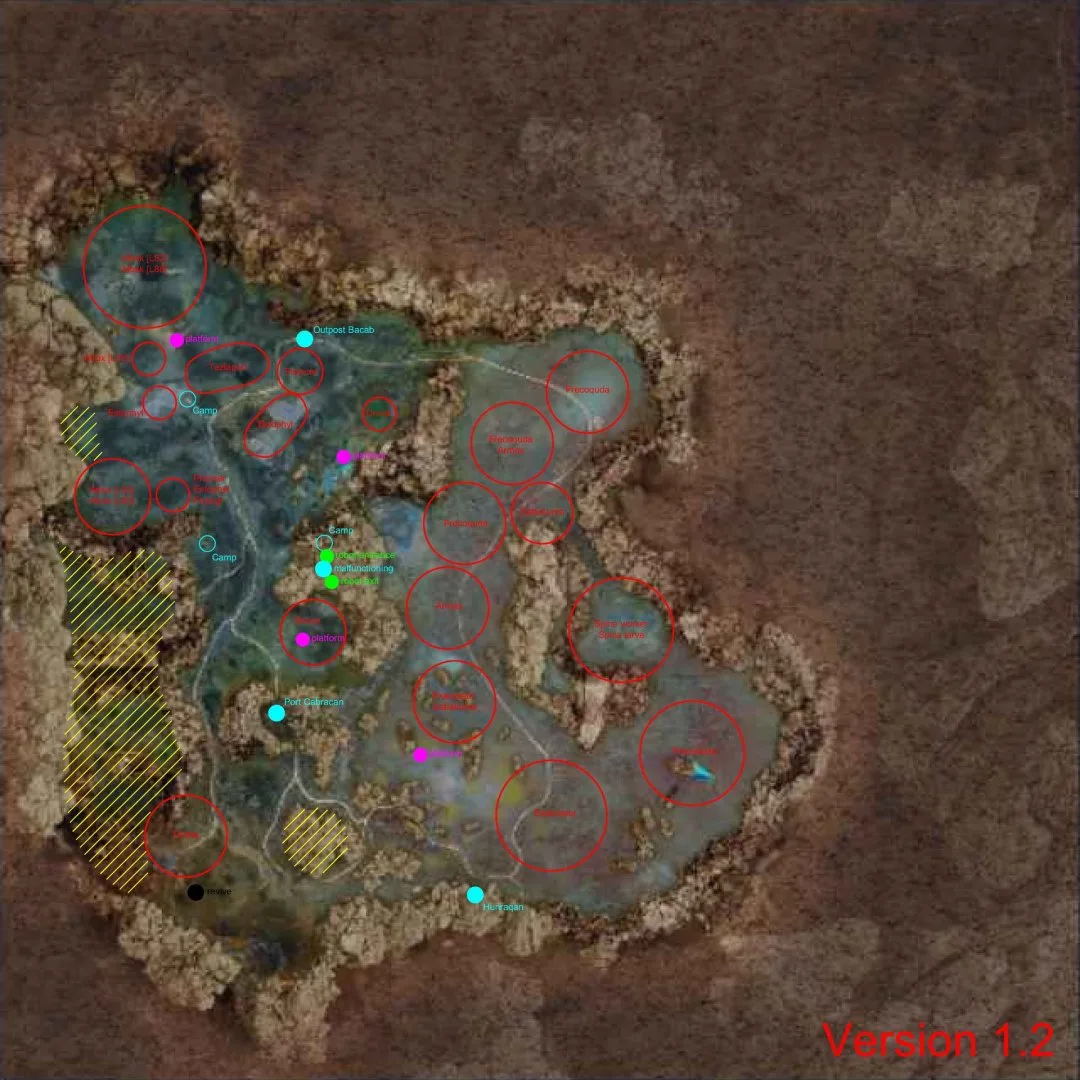 Entropia Universe Setesh Map